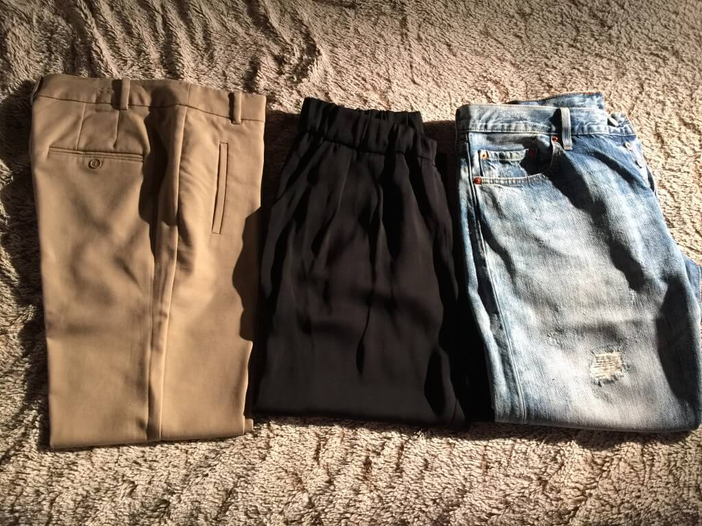 Pantalons capsule wardrobe printemps/été 2016